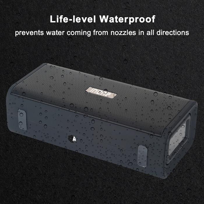 (Expert) INONE Portable Bluetooth Speaker Waterproof for Outdoor/Indoor Support