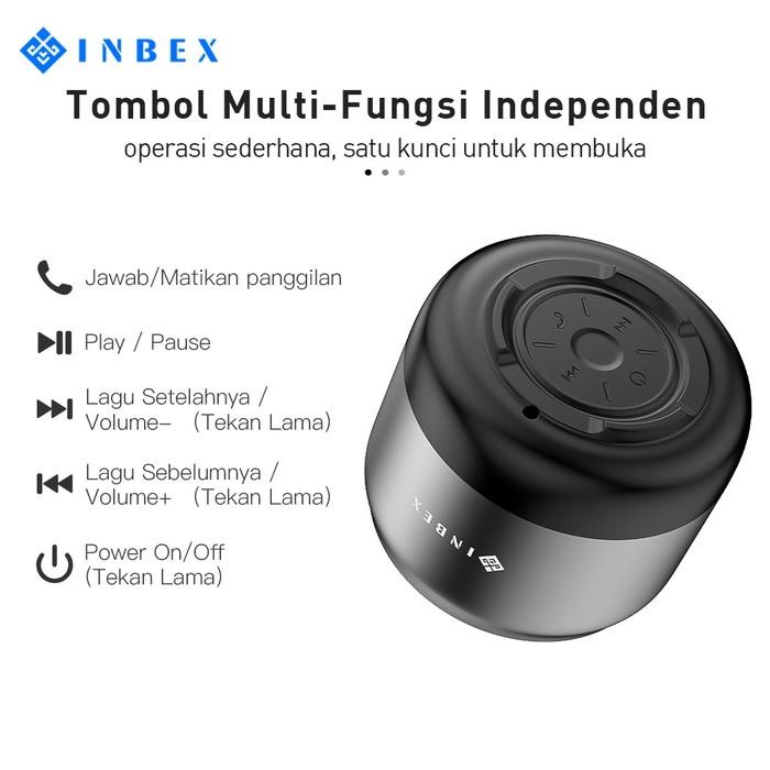 (Expert) INBEX Bluetooth TWS Speaker/Portable Wireless Speaker/Bluetooth