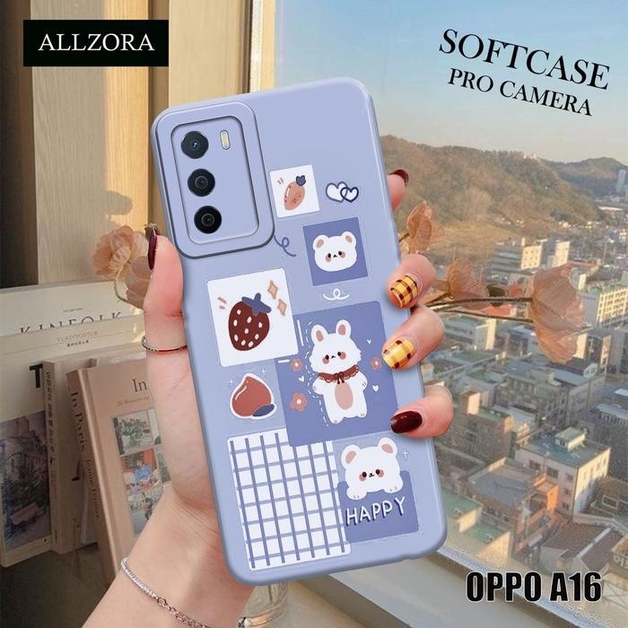 (Expert) Softcase Hp Oppo A16 Terbaru - Casing Hp Oppo A16 Terbaru - Fashion