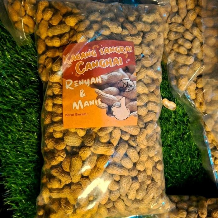 

2Kg Kacang Kulit Sangrai Premium gurih Food Snacks Kering Makanan Cemilan