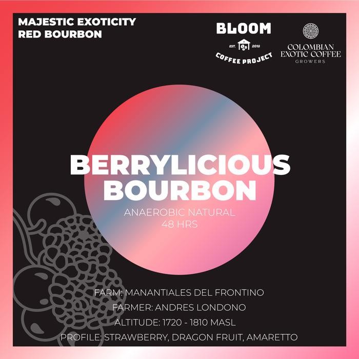 

Biji Kopi Colombia CEC - Berrylicious Bourbon - Majestic Exoticity