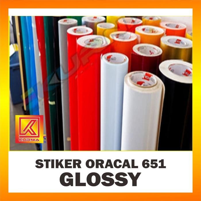 Stiker Oracal 651 Glossy Original Promo