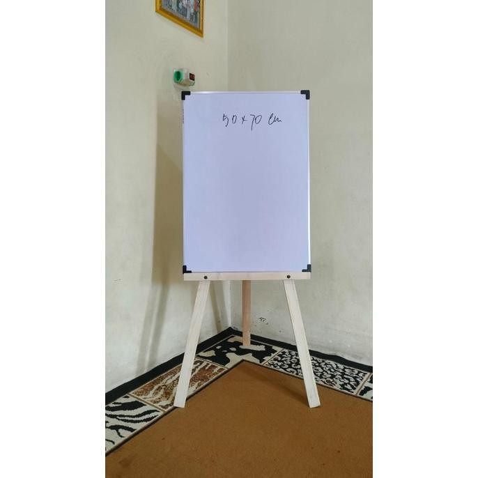 

KHUSUS ! Whiteboard Standing Vertikal,Papan Tulis White Board,Penyangga Polos tidak di