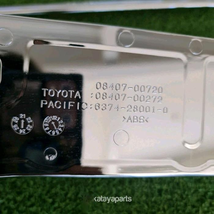 Frame Plat Nomor Toyota Jdm Yaris Innova Kijang Fortuner Sienta Voxy Terlaris