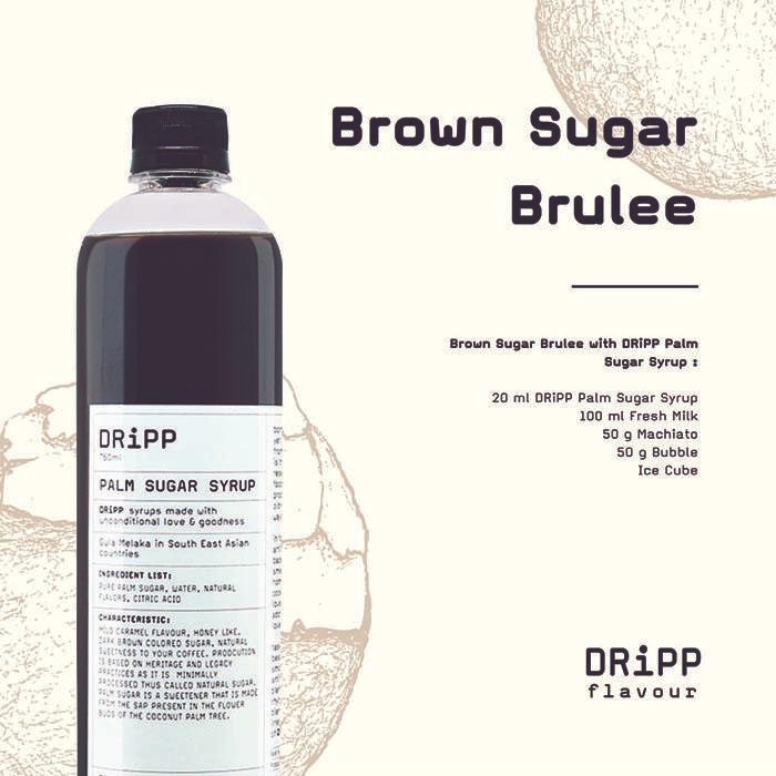 

Dripp - Syrup Palm Sugar 760Ml - Sirup Minuman Rasa Gula Aren Gratis Ongkir