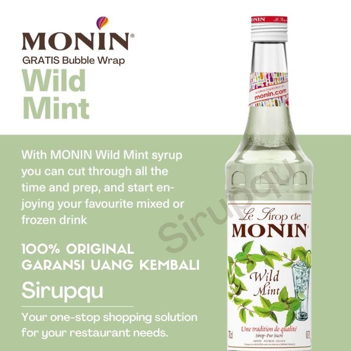 

Monin Wild Mint/ Mojito Mint Syrup 70 Cl 700 Ml Gratis Ongkir
