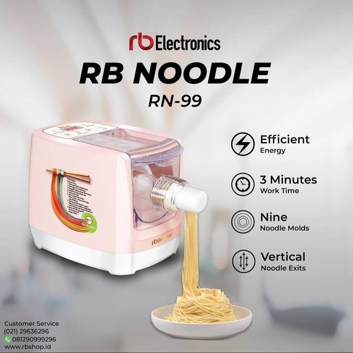 RB Noodle Automatic Maker RN-99 -- 260 Watt Resmi