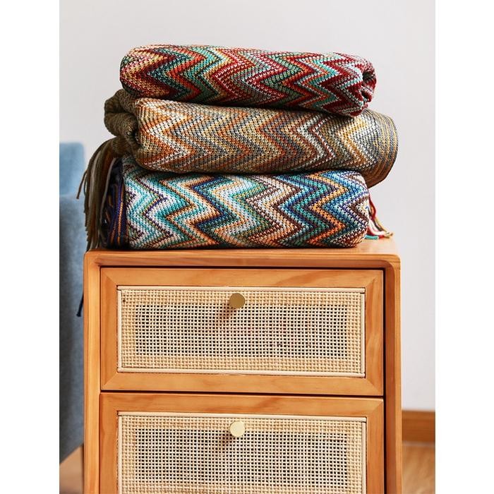 Bohemian sofa blanket / ethnic blanket / bedspread / penutup sofa / throw blanket