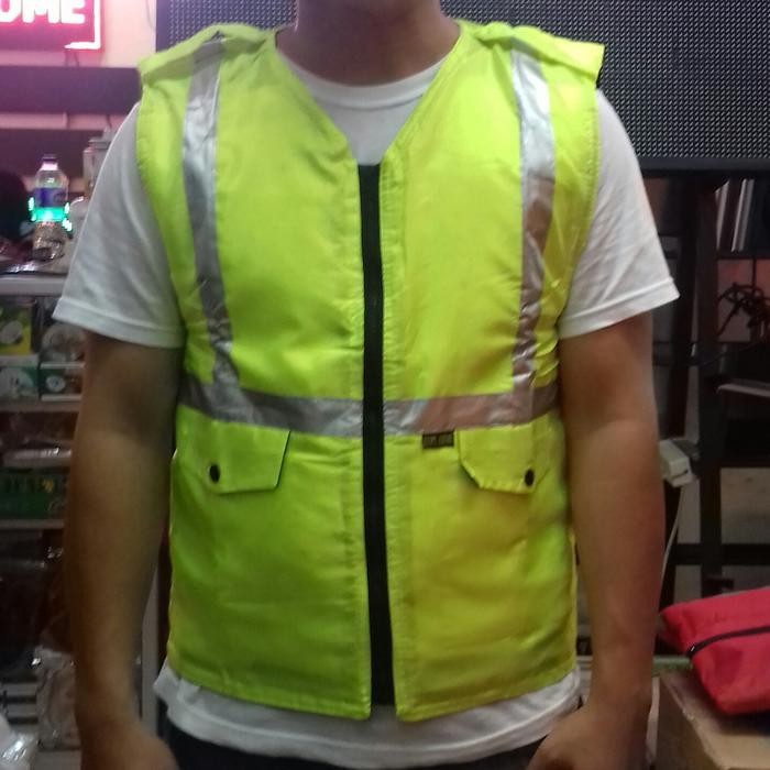 Rompi Parasut Hijau Stabilo