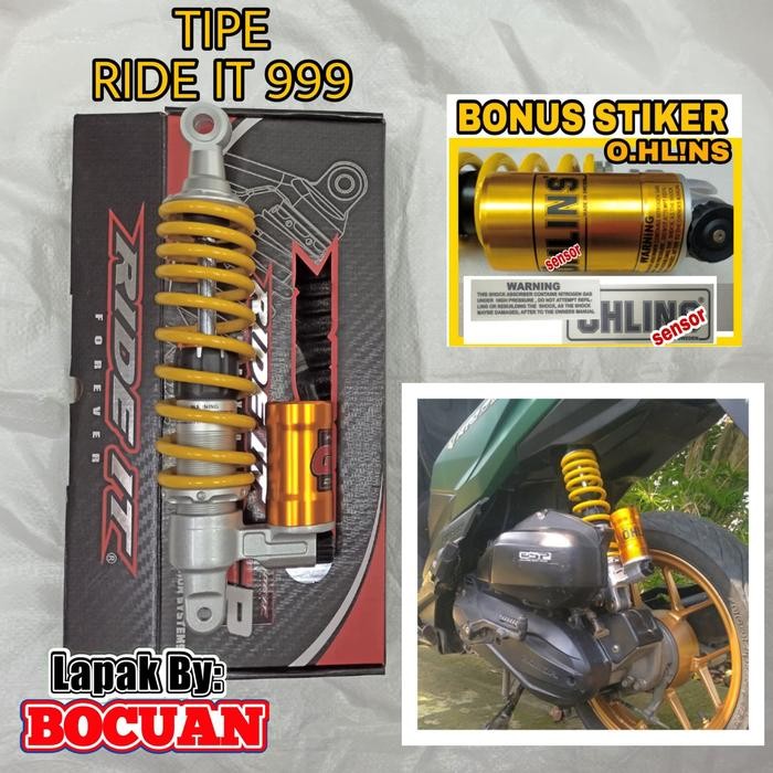 Shock Tabung Bawah Ride It Ri-80 Matic Mio Vario Scoopy Beat
