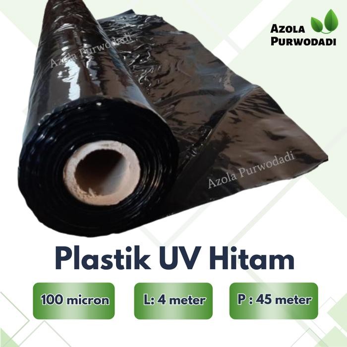 PREMIUM Plastik hitam UV 4 x 45 meter