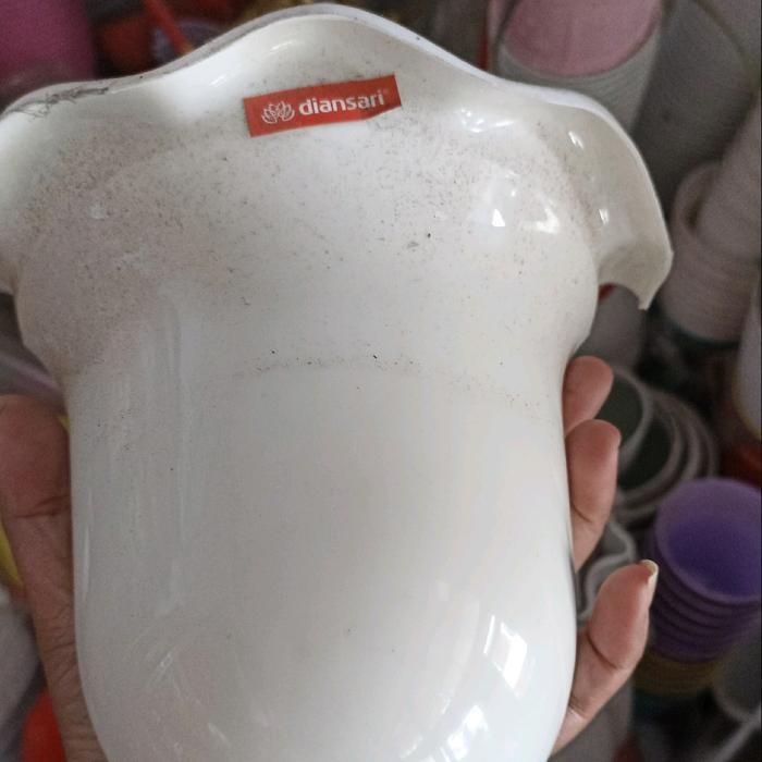PREMIUM pot tempel plastik#pot dinding#