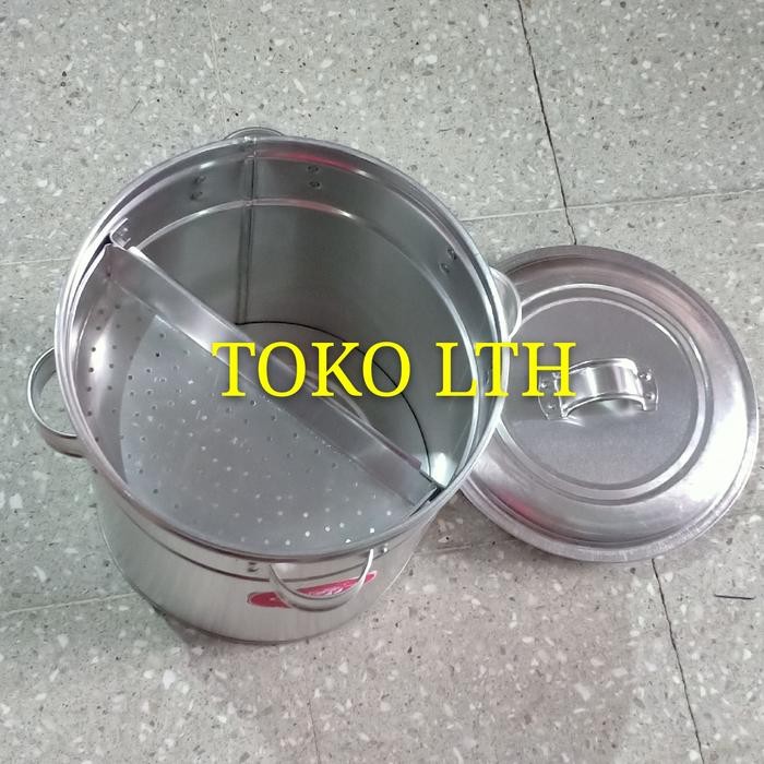 PREMIUM TONG PANCI CUANKI BASO DANDANG BULENG ALUMUNIUM SARANG KUKUS SETENGAH
