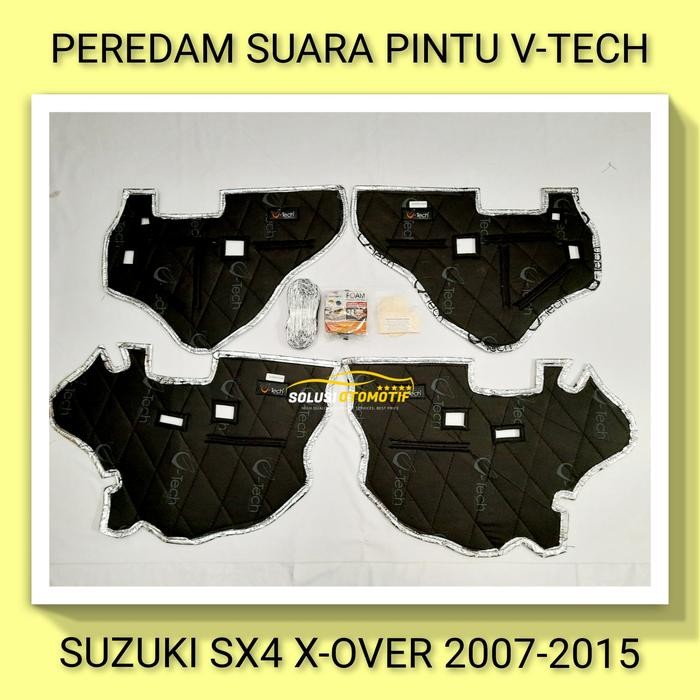 PREMIUM SUZUKI SX4 X-Over 2007-2015 Peredam Suara Pintu Aksesoris Mobil VTECH