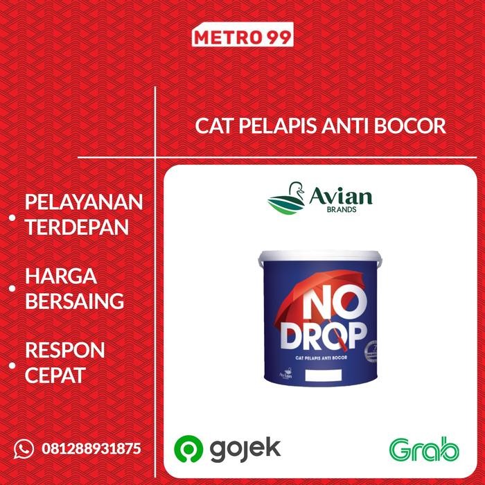 NO DROP 20KG WARNA ABU-ABU (CAT PELAPIS ANTI BOCOR)