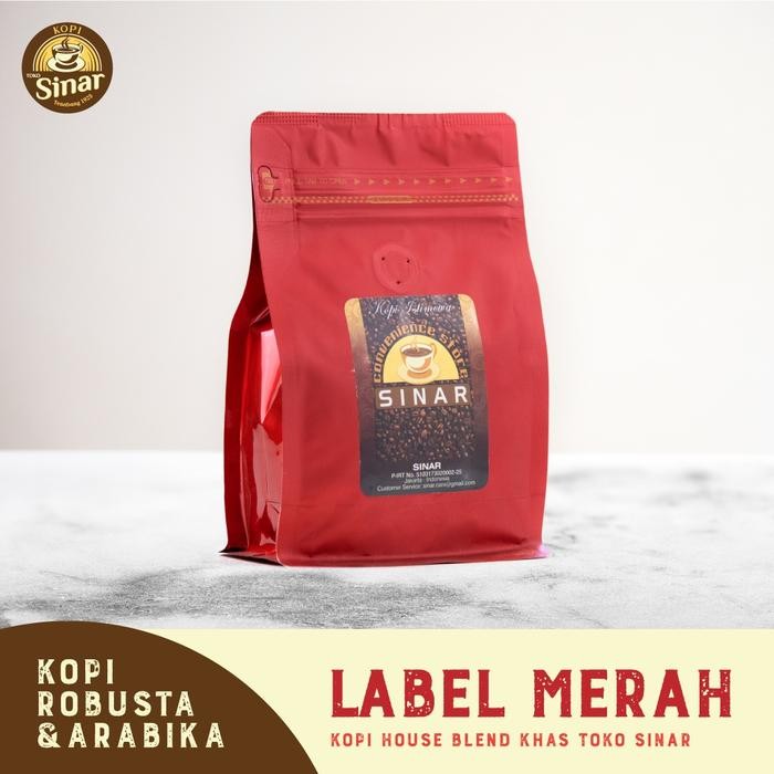 

MARI MILIKI- KOPI TOKO SINAR - BLEND (LABEL MERAH) - 100 GRAM