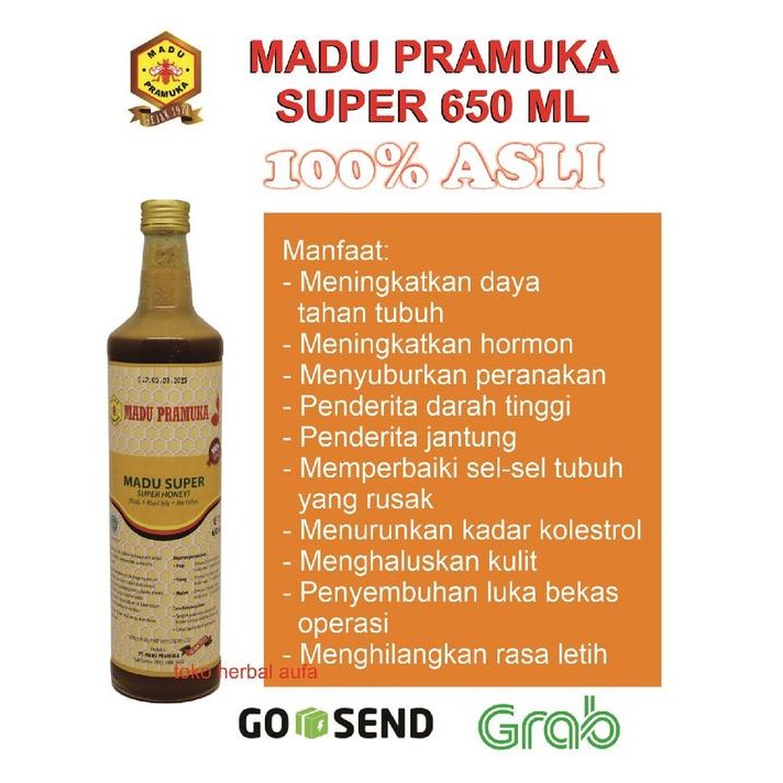 

Madu Pramuka Super 650 Ml