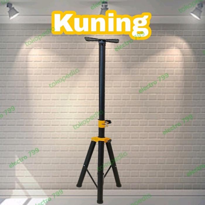 TRIPOD LAMPU SOROT LED/TIANG LAMPU SOROT LED _TINGGI MAX 210CM