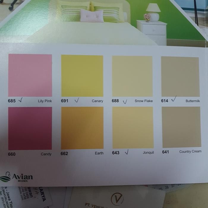 CAT TEMBOK ARIES 5KG