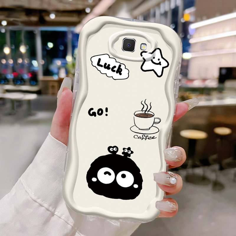 Casing Hp Untuk Samsung Galaxy J7 Prime J2 Prime J7 Prime 2 Case Casing Kasus Bola Rambut Hitam HP K