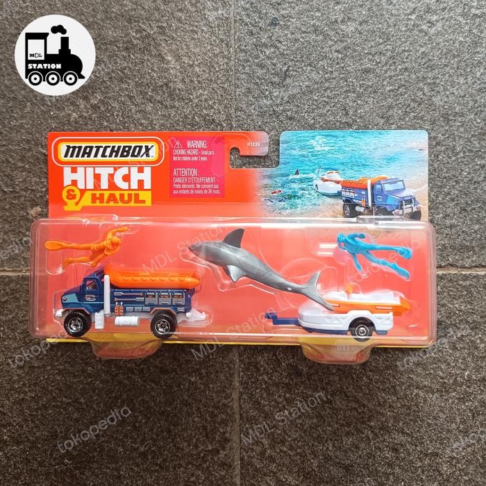 MATCHBOX HITCH & HAUL - MBX OCEAN RESCUE SET