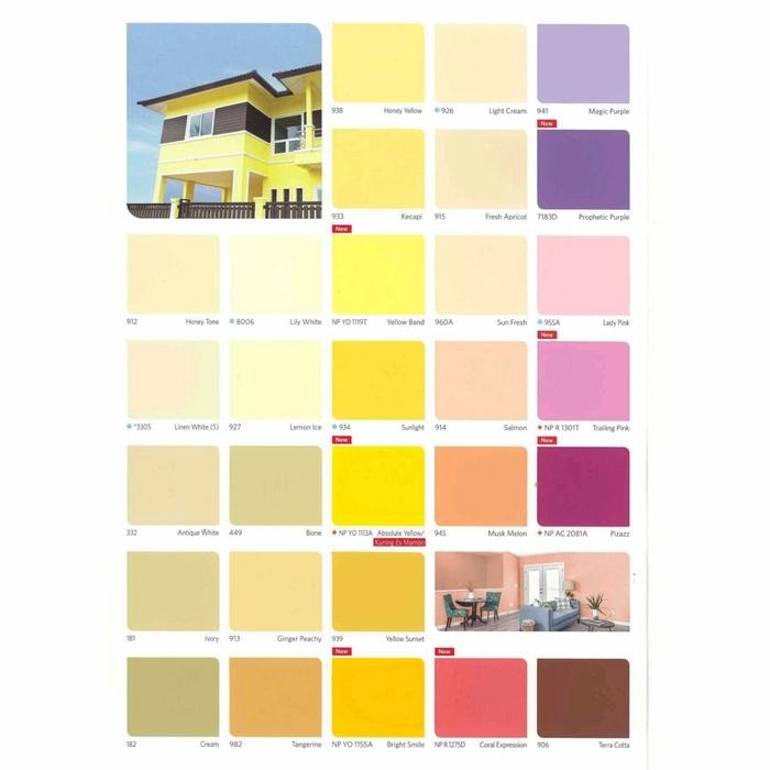 VINILEX NIPPON PAINT / CAT TEMBOK INTERIOR / CAT AIR / CAT DINDING