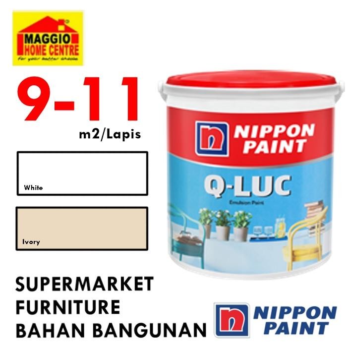 CAT TEMBOK NIPPON - CAT QLUC - CAT TEMBOK INTERIOR QLUC 20KG - NIPPON