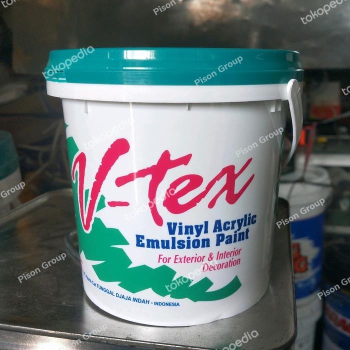 CAT TEMBOK V-TEX V TEX ACRYLIC EMULSION KEMASAN 1KG