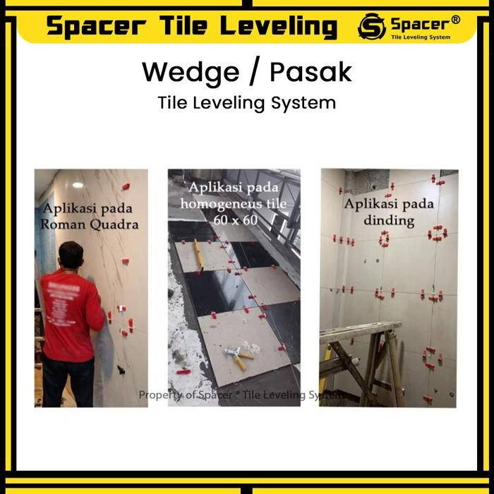 WEDGE - TILE LEVELING SYSTEM