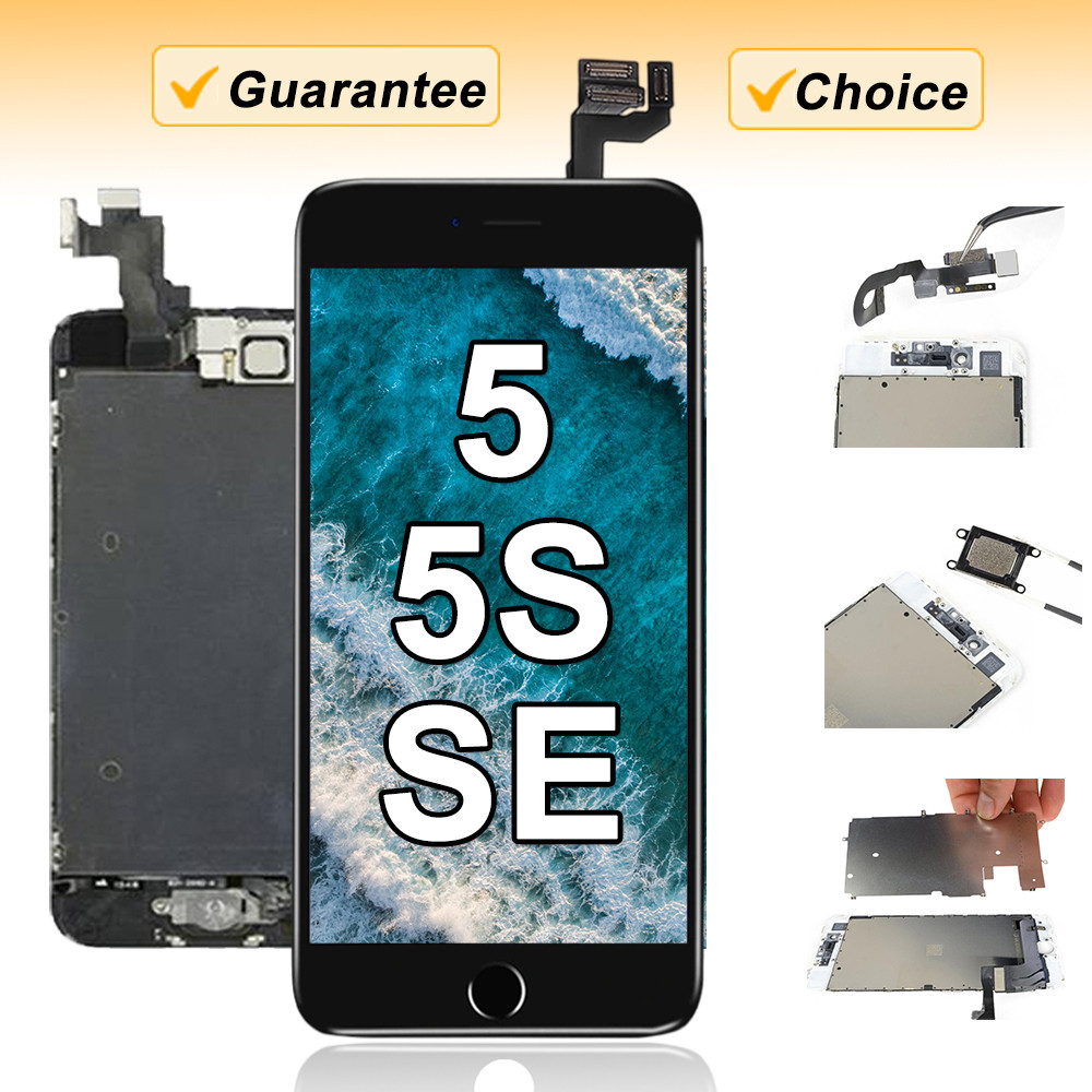 Lcd Display For Apple Iphone 5 5S Se 2016 5Se Screen Full Set Replacement Complete Touch Digitizer