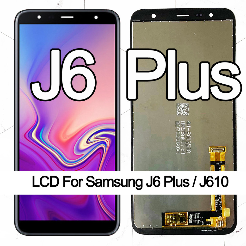 6.0'' Lcd For Samsung Galaxy J6+ J610 J610F J610Fn Display Lcd Screen Replacement For Samsung J6