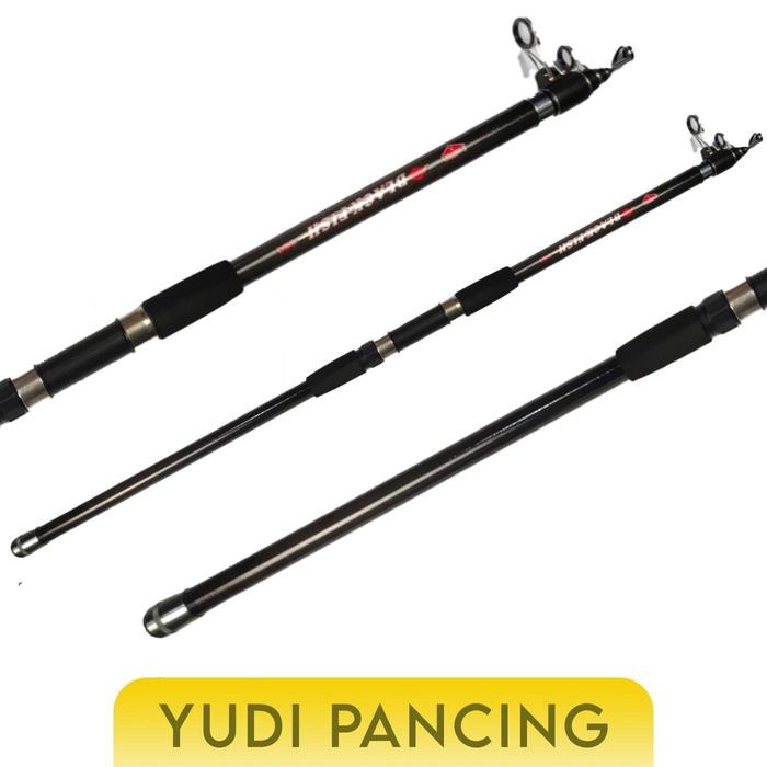 Joran Pancing Surf Laut Aiwa Black Fish 300 360 390 420 450 cm