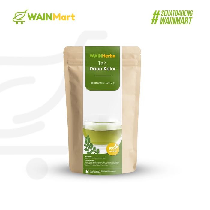 

Wainherba Teh Celup Herbal Daun Kelor - Teh Herbal Moringa - 20 Tea Bag