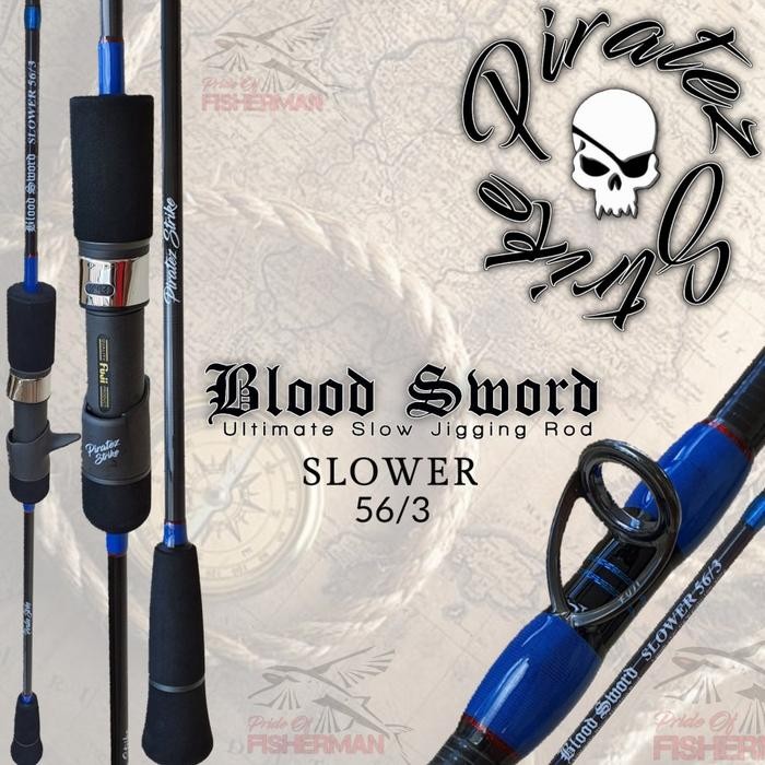 Rod Joran Piratez Strike Blood Sword Slower Original
