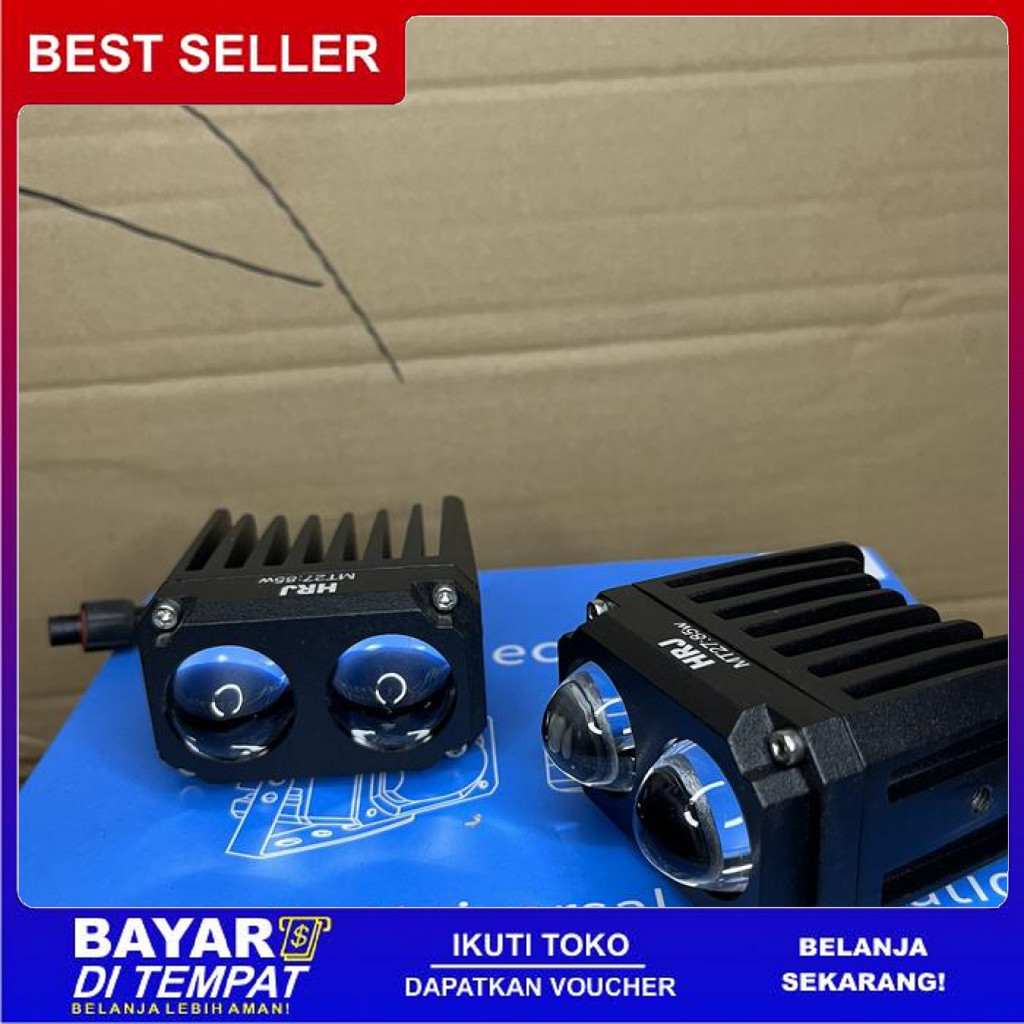 FREE ONGKIR U10 SERIES LAMPU TEMBAK SOROT MT 27 HRJ PUTIH PUTIH 60 WATT FOGLAMP BISA COD