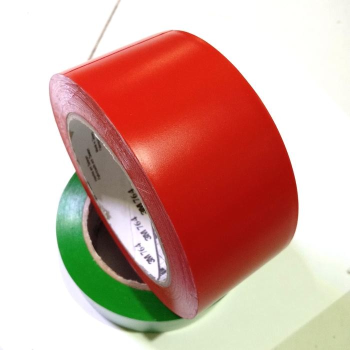 

HOT SALE! Lakban Lantai 3M 764 merah-Floor Marking Tape-Isolasi Lantai Vinyl 2