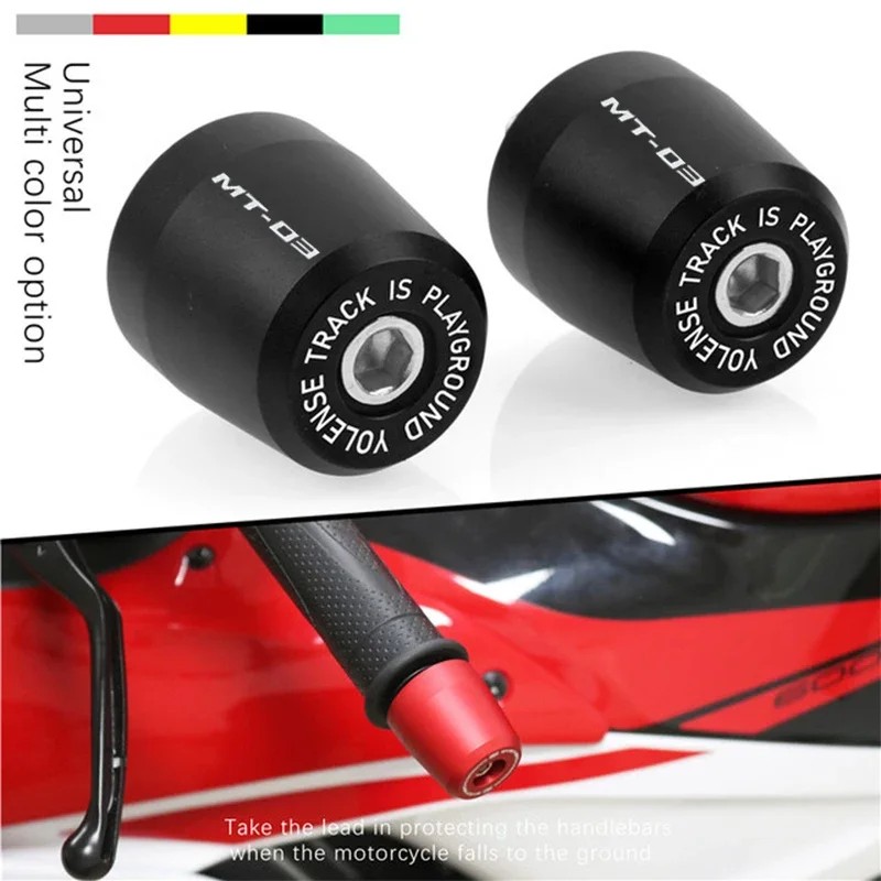 For YAMAHA MT-03 MT-09 MT-10 MT-07 MT07 MT09 Motorcycle Handle Bar End Handlebar Grips ends Cap Plug