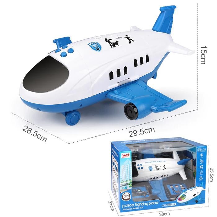 Mainan Edukasi Anak Pesawat Diecast Jumbo / Mainan Pesawat Diecast