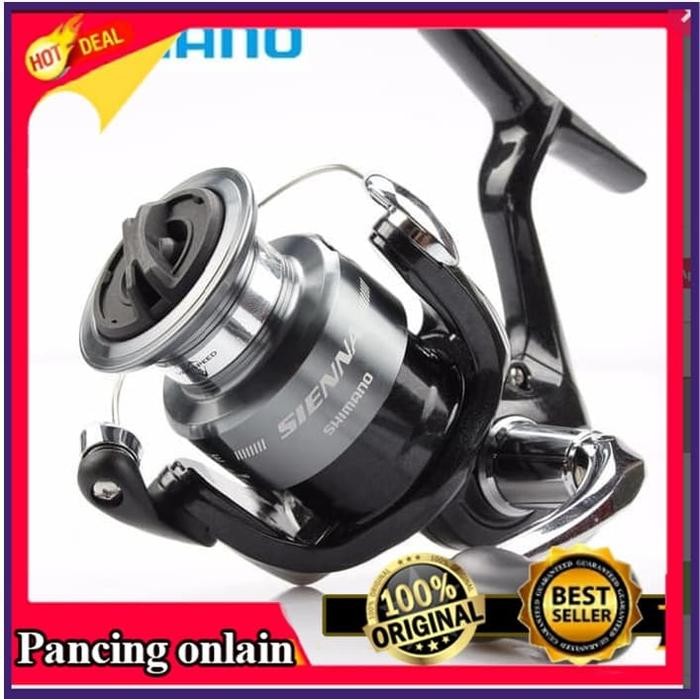 Reel Pancing Shimano 4000 Shimano Sienna 4000Fe 1+1 Bb Alat Pancing