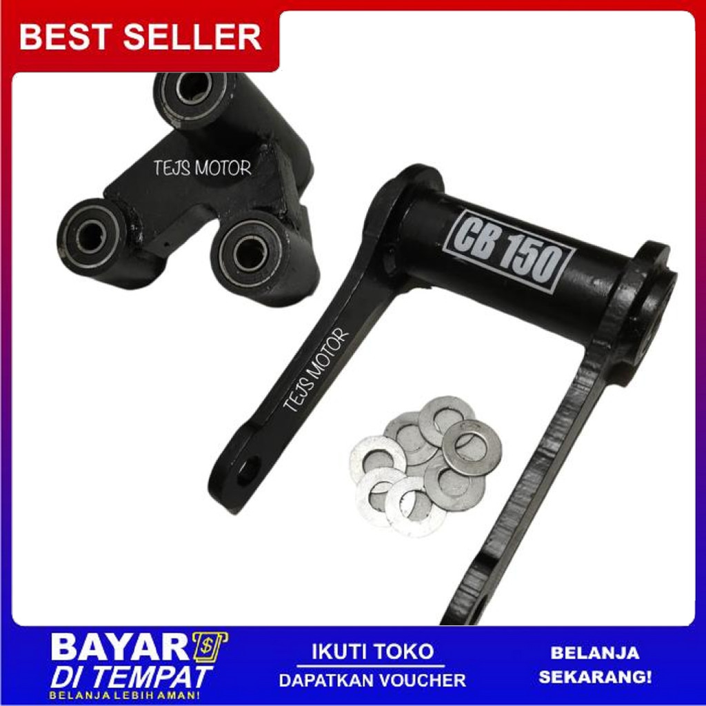 FREE ONGKIR UNITRACK PROLINK CB150X NEW PENINGGI SHOCK BELAKANG CB150X BISA COD