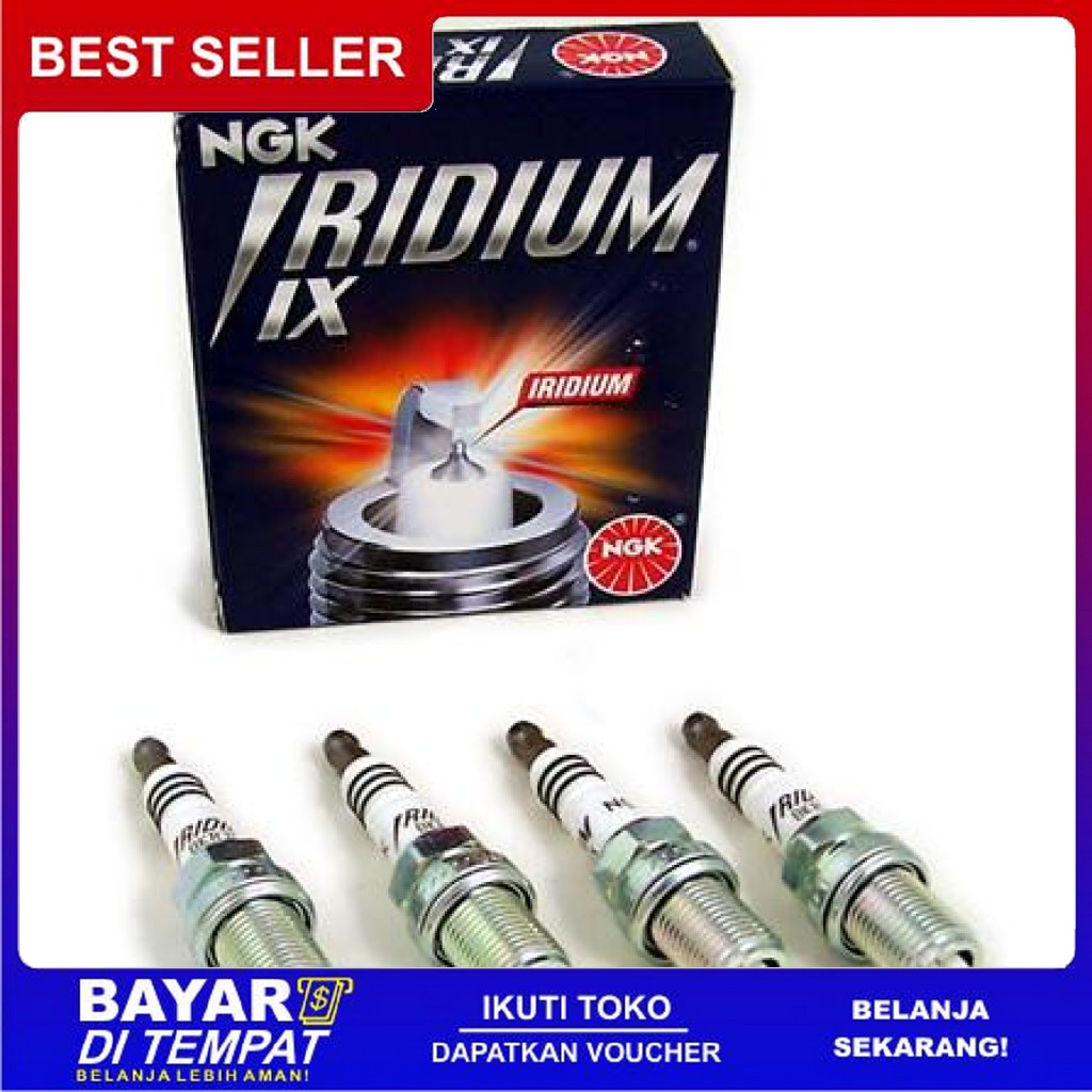 FREE ONGKIR BUSI MOTOR NGK IRIDIUM CPR6EAIX-9 BUSI SUPRA X 125 BUSI REVO 110 BISA COD