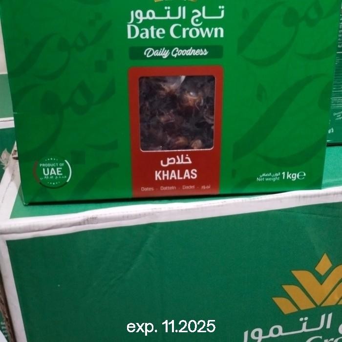 

Kurma khalas Date Crown 1kg