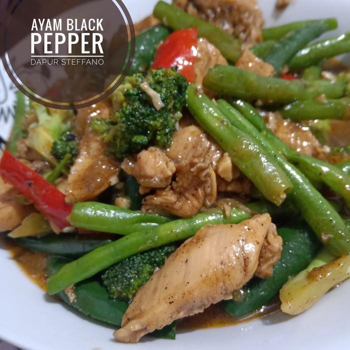 

Ayam Filet Lada Hitam ala Restaurant