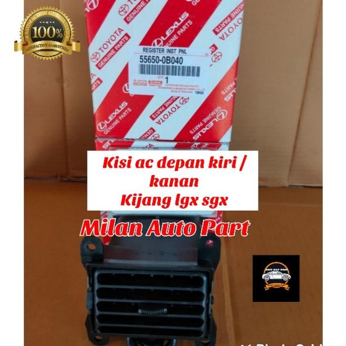 Stok Terbatas Kisi - Kisi Ac Kijang Lgx Sgx Depan Kiri Kanan Original Asli
