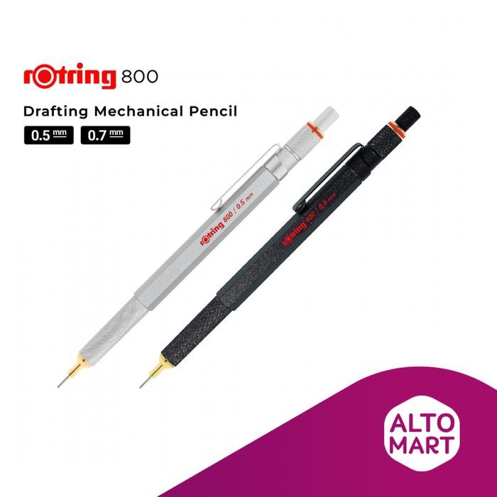

ROtring 800 Series Drafting Mechanical Pencil 0.5 0.7 mm Pensil Mekanik