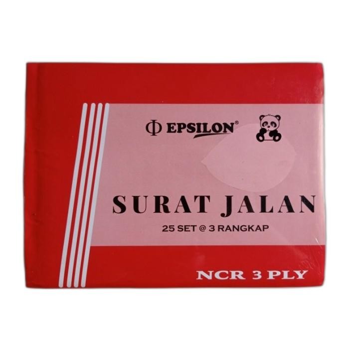 

Surat Jalan Rangkap 3 Epsilon / 1 Pack Isi 10 Pcs