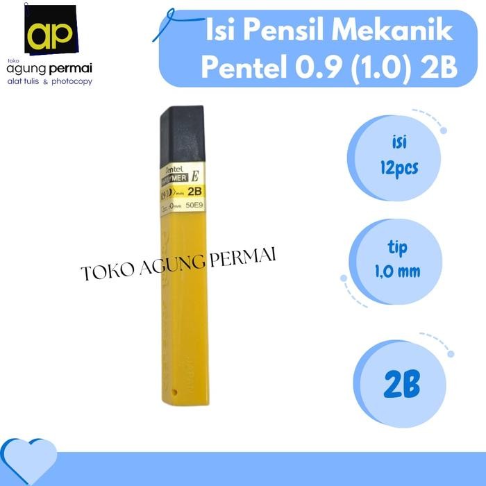 

Isi Pensil Mekanik Pentel 0.9 (1.0) 2B