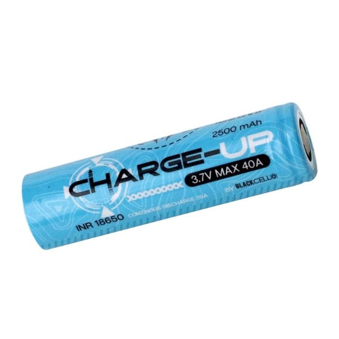 CHARGE UP 18650 BATTERY 2500MAH 40A 100% AUTHENTIC BY BLACKCELL ORIGINAL AUTHENTIC