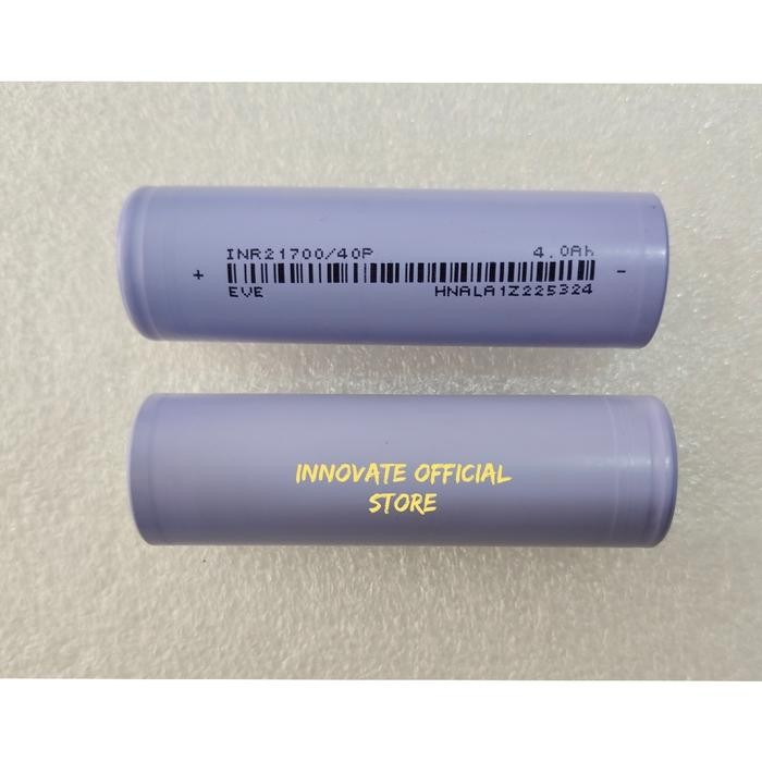 Baterai Cell EVE 21700 40P 4000Mah Highdrain Discharge 50A