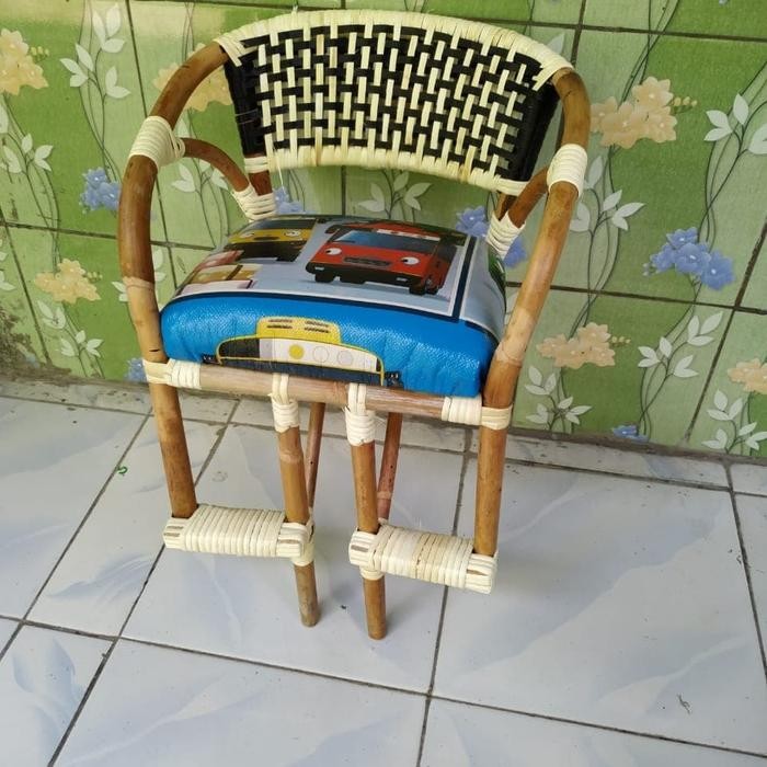 Kursi Rotan Boncengan Anak Untuk Sepeda Jok Busa